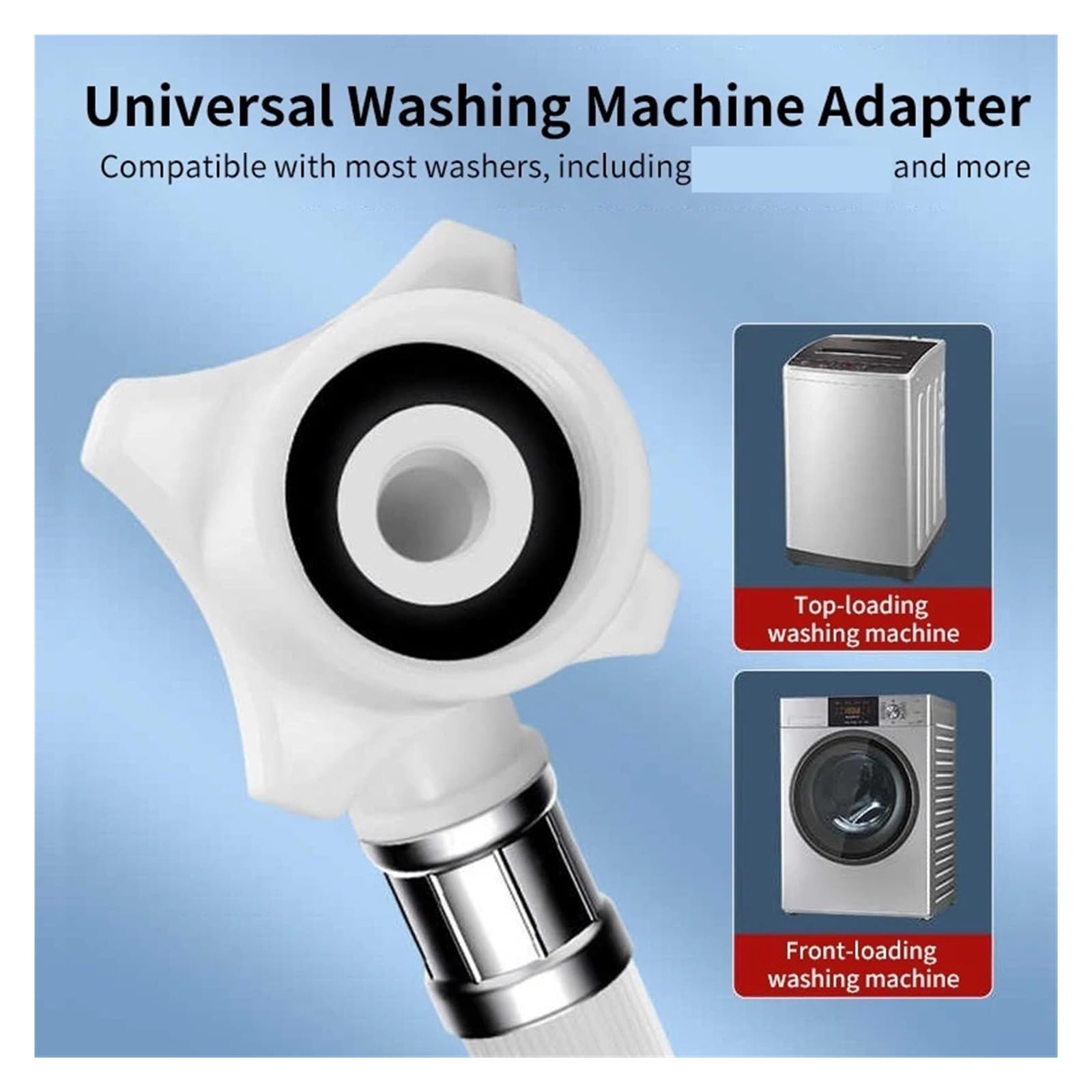 Manguera De Entrada Universal For Lavadora De PVC, Instalada En La Tubería De Agua, Lavadora Automática(60CM)