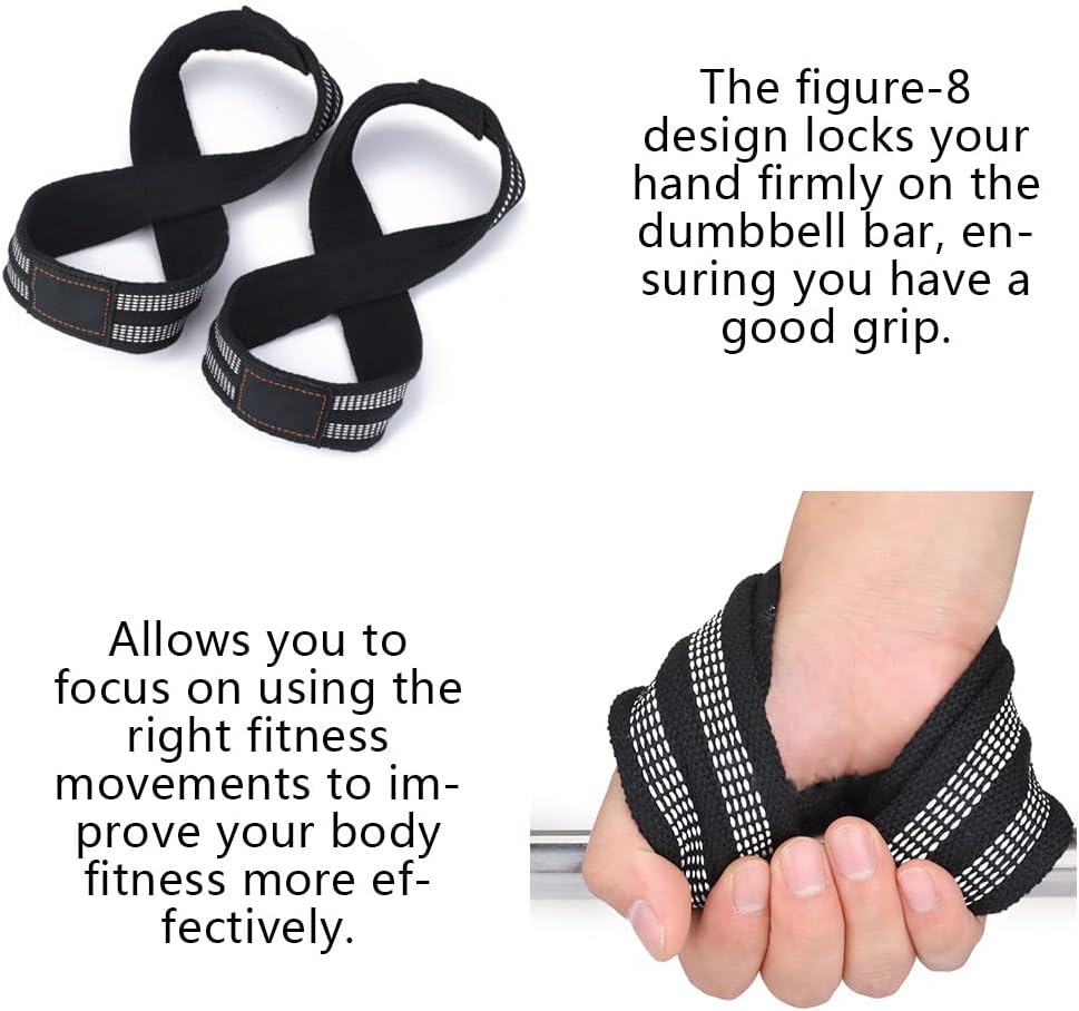 Lifting Strap Nylon Training Cuff Professional Gym Wrist Straps for