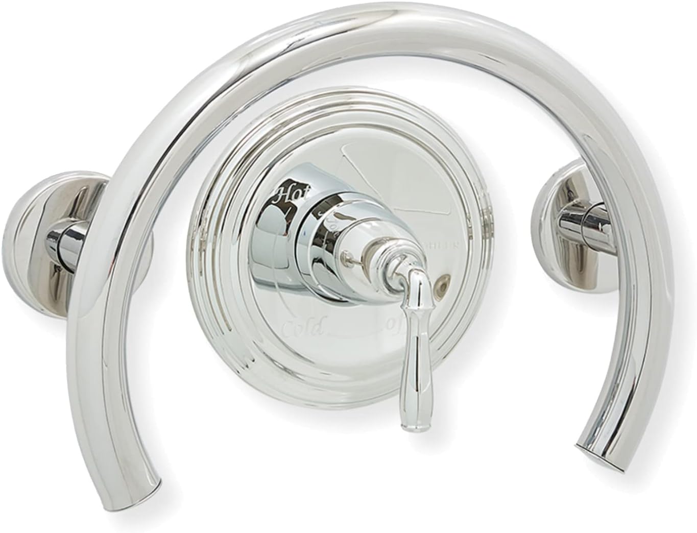 ADA Grab Bar Ring for Bathtub & Shower Valve/Bathroom Aid/304 Stainless/Oil Rubbed Bronze/ 12" x 10"