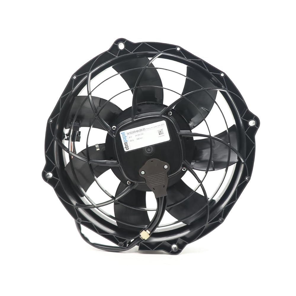 W3G300-BV25-23 Ebm Papst Fan 26VDC 380W osiowy wentylator chłodzący autobus zbiornik na wodę wentylator skraplacza