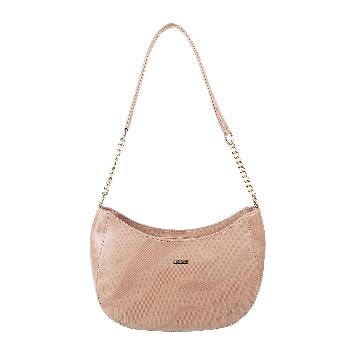Mochi Chikoo Faux Leather Premium Zipper Casual Hobo Bag For Women (B0C7VXRLJY) Amazon Price History, Amazon Price Tracker