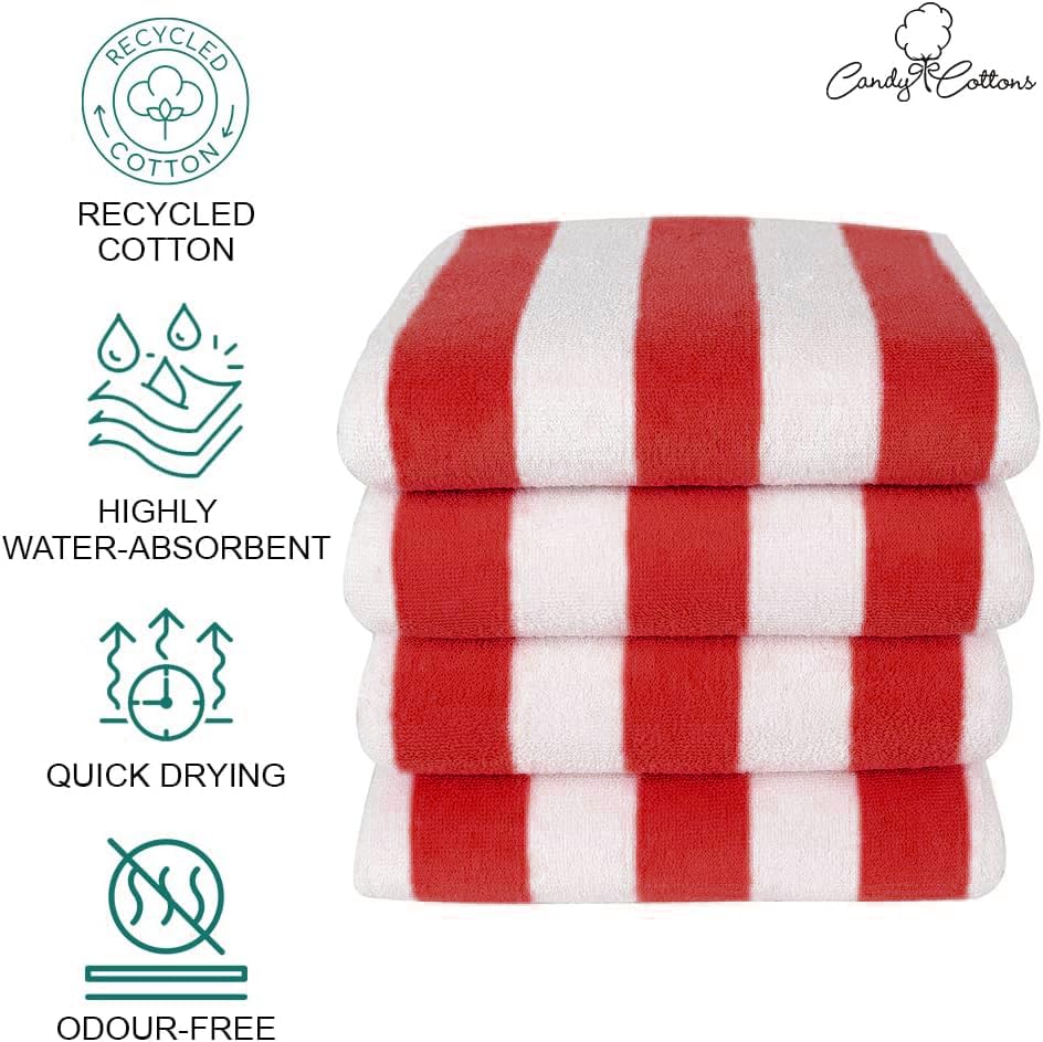 YOASOBI Beach Towel Red ビーチタオル レッド YOASOBI Online Store
