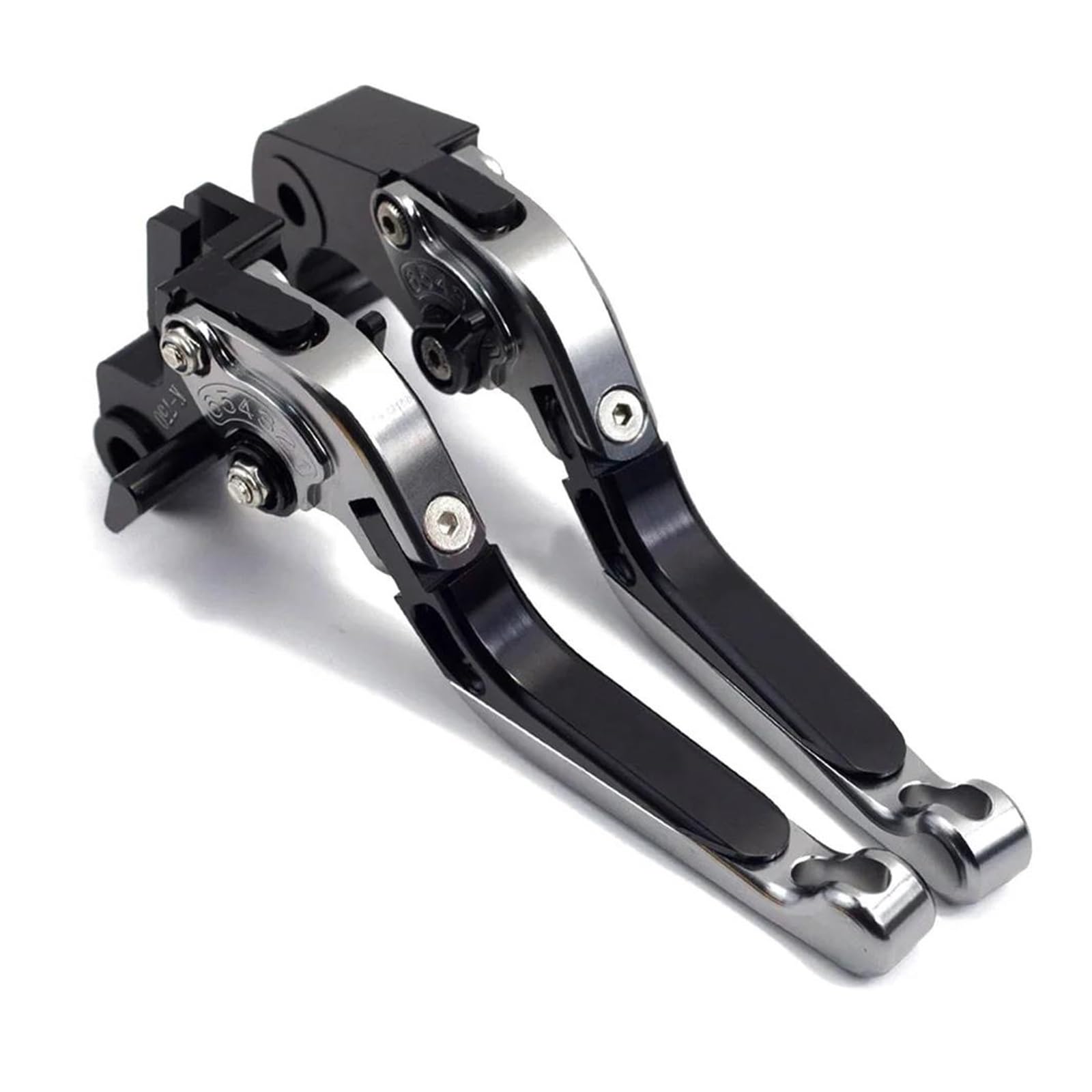 Rvevfbkbal Ff Brake Clutch Levers Adjustable Folding Extendable For Ninja 500 Ex500 Z500 2023-2025 Klr650 2022-2024 Klx300(Ff)