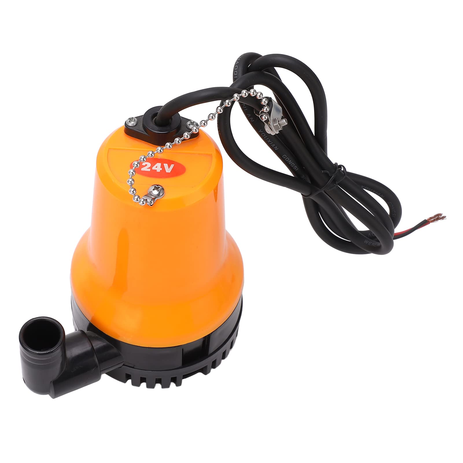 DC Pompa Immersione Assorbimento Efficiente Dell'acqua Testa di Scarico 3 a 5 M per L'irrigazione Agricola, Facile Aspettare e Riparare per L'uso Domestico (DC24V)