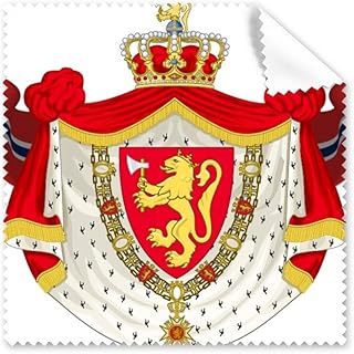 Norway National Emblem Country Symbol Cleaning Cloth Phone Screen Glasses Cleaner 5pcs