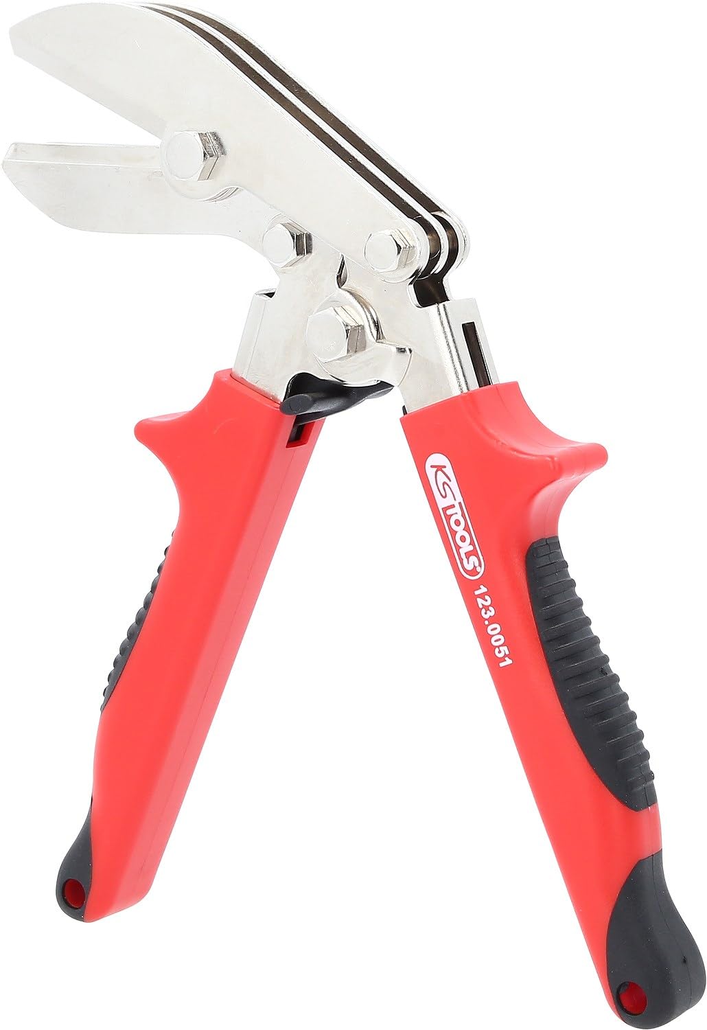 KS Tools 123.0051 Alicates para canalones, en ángulo, 225 mm