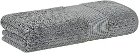 Buddemeyer, Toalha De Banho Buddemeyer Fio Penteado Canelado 100% Algodão Ultrasoft Cor:Cinza 1839