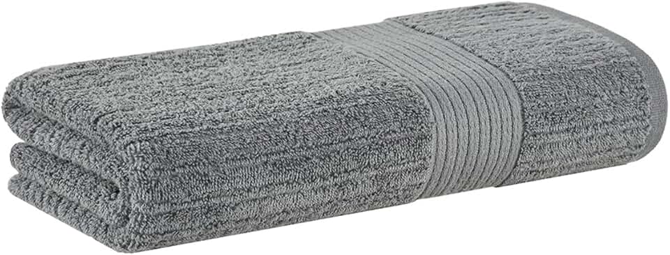 Buddemeyer, Toalha De Banho Buddemeyer Fio Penteado Canelado 100% Algodão Ultrasoft Cor:Cinza 1839