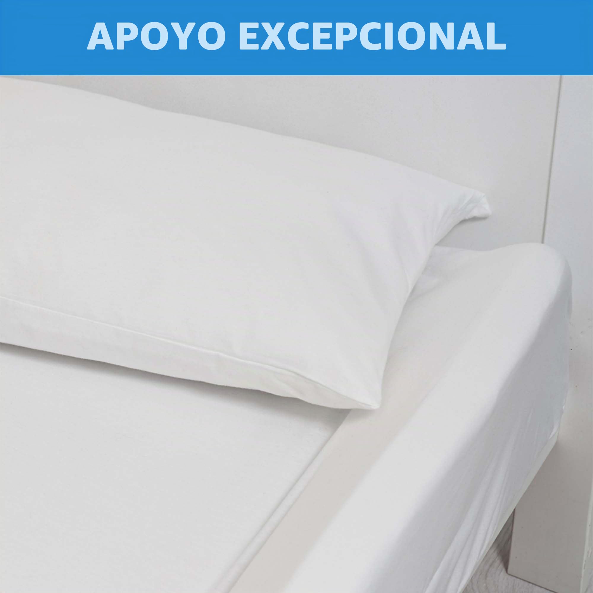Barrera de Seguridad para Cama de Niños - Barandilla en Espuma con 100cm - Puede ser Utilizada por Adultos - Alternativa al Riel Portátil para llevar de Viaje con Funda Extraíble y Lavable 2 Barreras