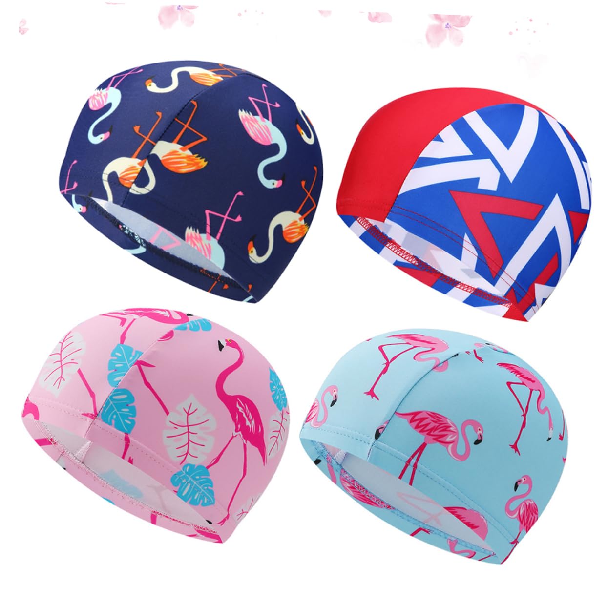 Bonnet De Bain pour Filles Équipement De Dessin Animé pour Bébé 8 Pièces