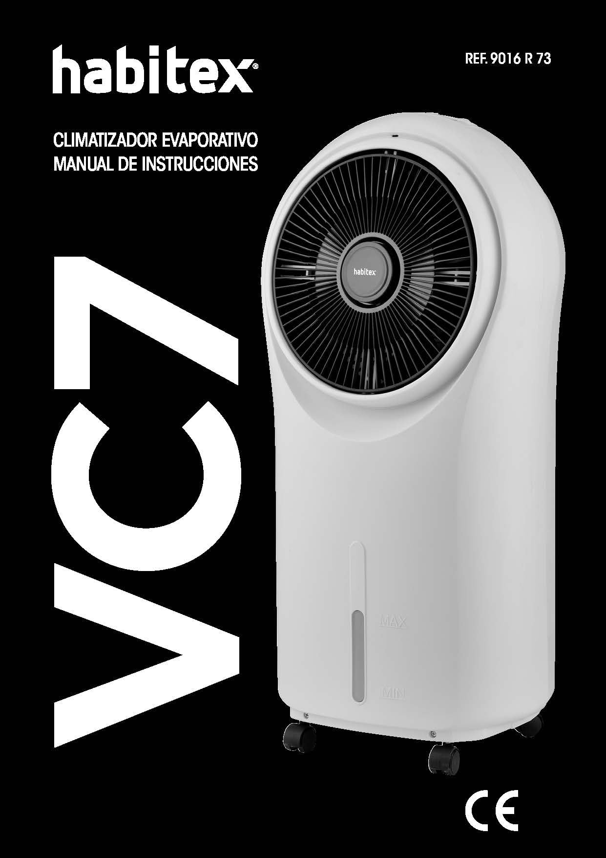 Climatizador evaporativo vc7. habitex