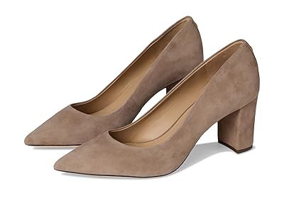 Lauren Ralph Lauren Lanette Suede Block-Heel Pumps High Women