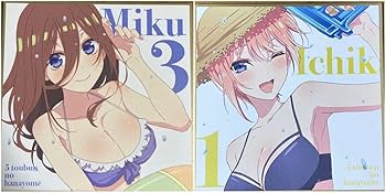 Amazon.co.jp: 劇場版 映画 五等分の花嫁∽ 入場者特典 ミニ色紙