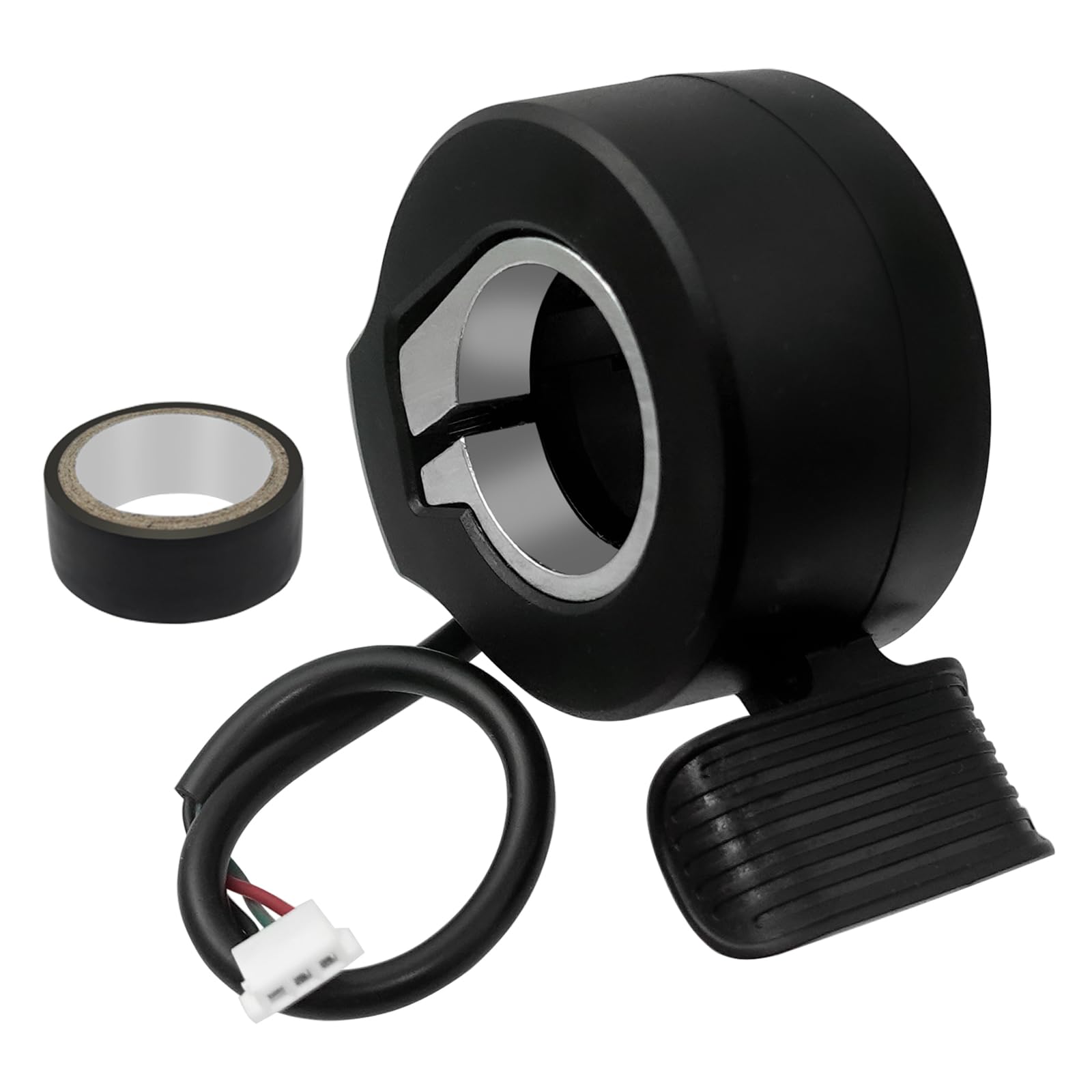 BuxiuGK 1 PCS Electric Scooter Finger Throttle,Scooter Throttle Replacement with Insulating Tape for Electric Scooter E‑Bike Speed Control