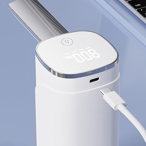 Miniatura 6 de Bomba de agua, dispensador de agua plegable, dispensador de cubo de agua de bombeo rápido, bomba de botella de agua con cable de carga USB para agua
