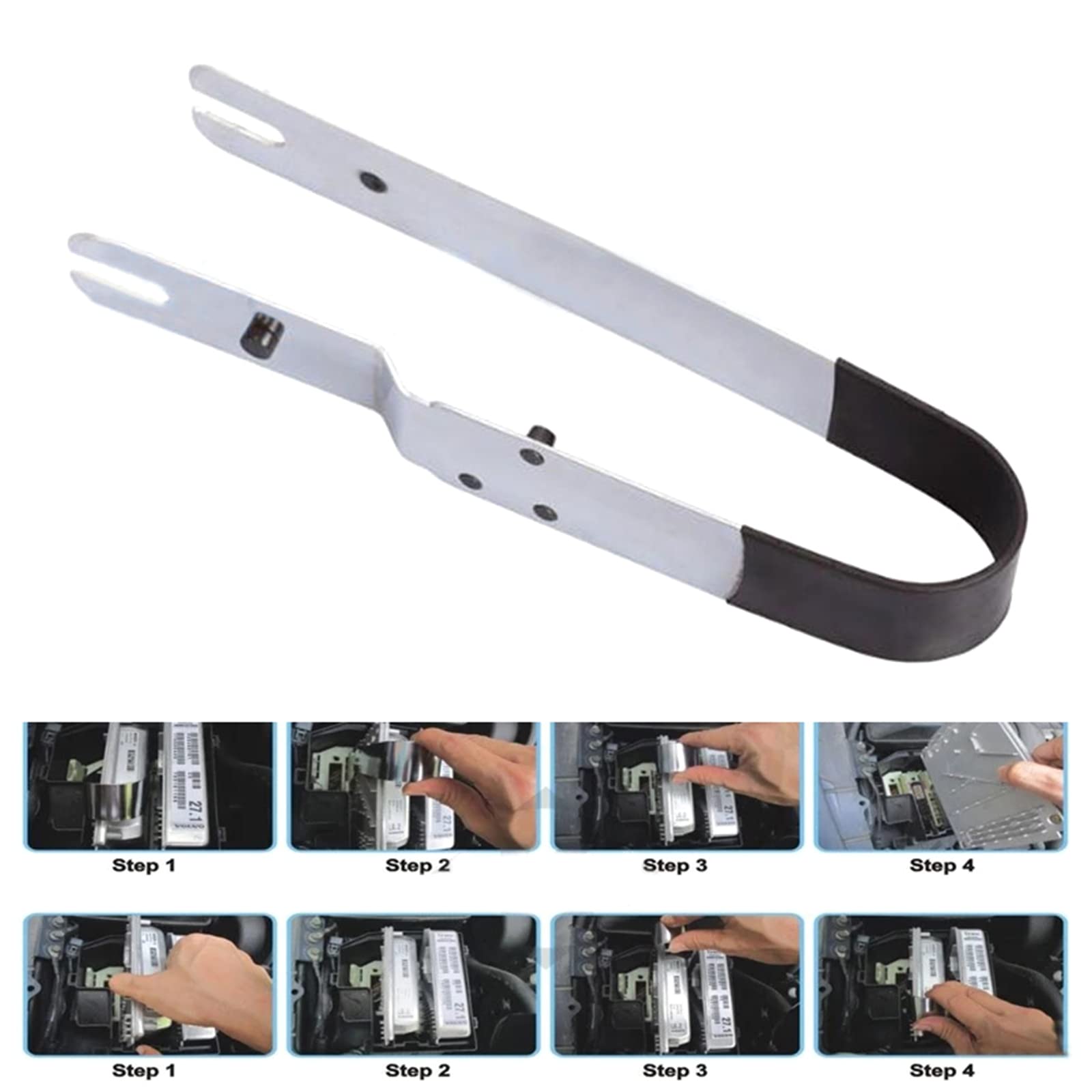 SZYDD Computer Control Box Remover car ECU Installation and Removal Tools Professional Removal Tool Carbon Structural Steel Control Box Remover for S40 S60 S80 XC70 XC90