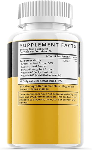 Miniatura 2 de Hunter Burn Advanced Formula píldoras suplementarias 1 paquete