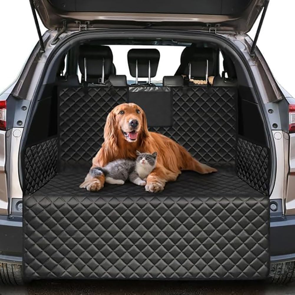 Hondendeken Auto Achterbank, voor Jeep Compass Latitude 2007-2019/Jeep Renegade 2015-2023 2024 2025 Waterdichte Beschermdeken Kofferbak Bescherming Autostoel Huisdieren Hondenkleed