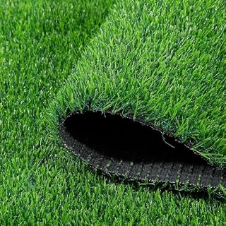 SHACOS Artificial Grass Turf Rug 80x120 cm Artificial Grass Door Mat Non Slip Artificial Grass Mat Astro Turf Grass with Drainage Holes Natural Realistic Fake Grass Rug Pet Dog Lawn Garden Grass Mat