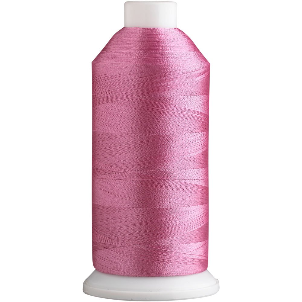 Superpunch SuperB Embroidery Thread 40wt, 5000 m Cone, Fuschia Pink 321
