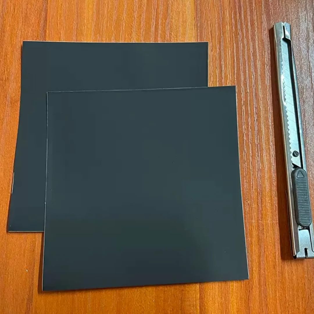 Naklejki termoprzewodzące z folii miedzianej i grafenu węglowego - 0,1 mmT do odprowadzania ciepła i ekranowania elektromagnetycznego - 10 szt.(300x350mm)