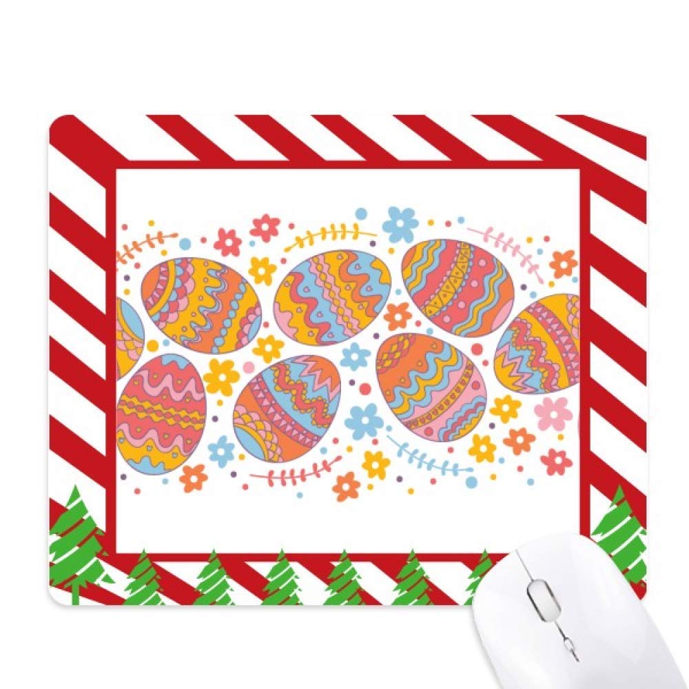 Tapis de souris d'œufs de Pâques religieux avec surface micro-texturée haute précision - 6