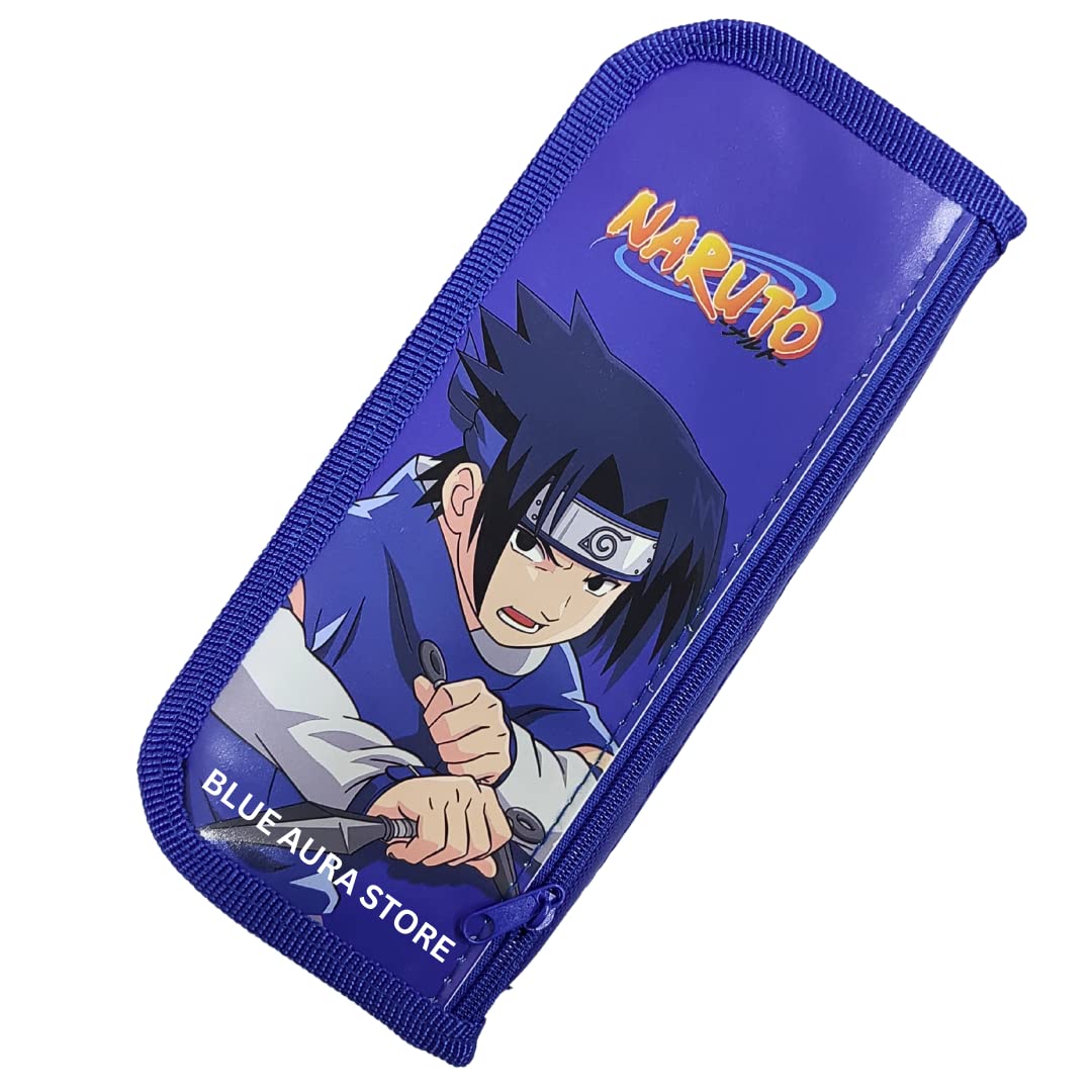 Blue Aura Anime Pencil Pouch for School College Girls & Boys Stationery Pencil Box | SAS-uke (B0BZ92VWW5) Amazon Price History, Amazon Price Tracker