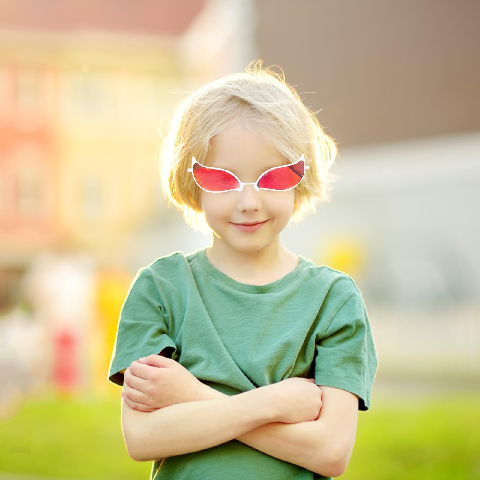 Occhiali Doflamingo Piece, Doflamingo Glasses, Anime Cosplay Occhiali da Sole, Occhiali Veloci, Piece Gadget, per Party Festival Performance Halloween, Unisex