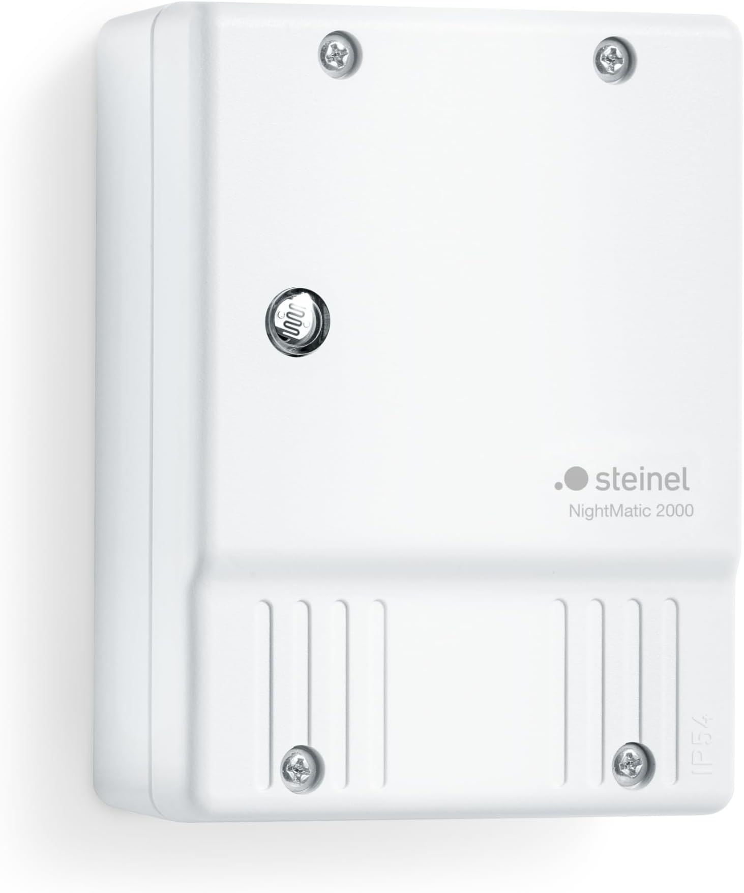 Steinel Dusk till Dawn Switch NightMatic 2000 white, Photoelectric Switch, Automatic Lighting, Properties, Shop Windows