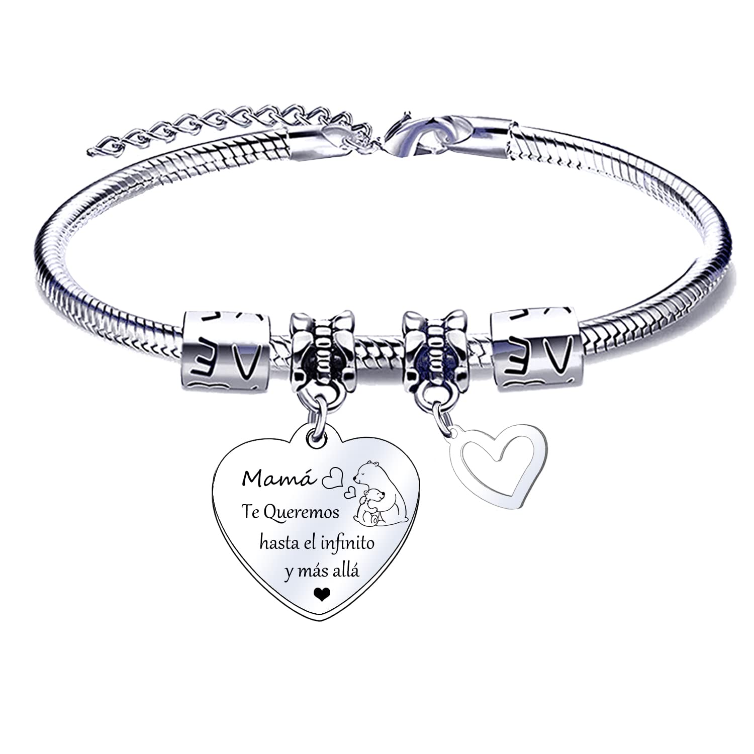 Pulsera para Mamá Pulsera Mamá personalizada día de la Madre Regalo original，pulsera mamá e hija Regalo de cumpleaños para mamá，Regalo para mi mamá de Navidad — view 13