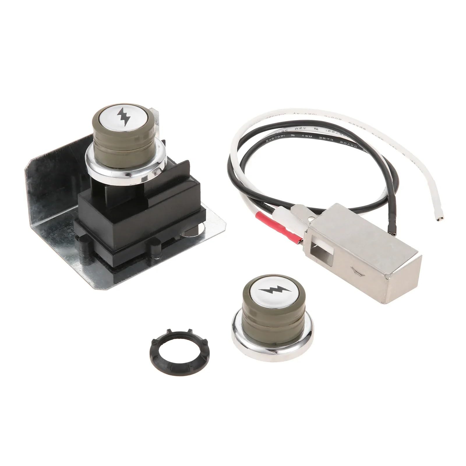 Arredamento per la casa 91360 Kit accenditore per griglia elettrica Accendino E-310/320/200/210 Griglie a gas piezoelettriche 300 (2009-2012)