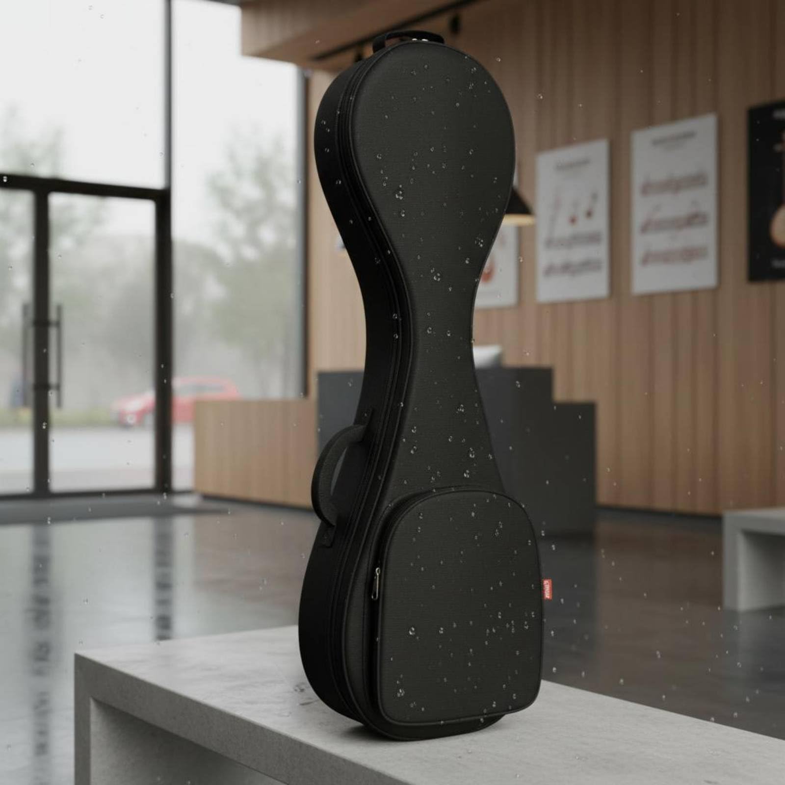predolo Pipa Instrumententasche wasserdicht Pipa Tasche stoßfest Instrumententasche für Musiker, Reisen, Lagerung, Khaki, Erwachsen