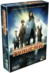 Galápagos, Pandemic, Jogo de Tabuleiro para Amigos, 2 a 4 jogadores, 45 minutos por partida