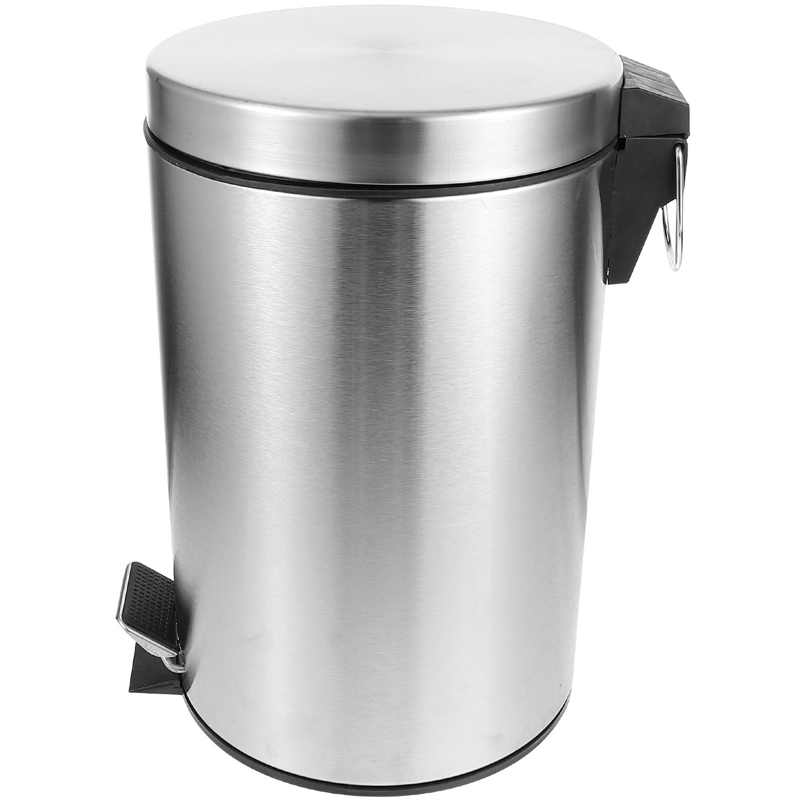 7l Edelstahl Mülleimer mit Deckel und Tretmechanismus Großer Küchenmülleimer mit Wiederverwendbarem Design Vielseitiger Abfalleimer für Küche und Büro