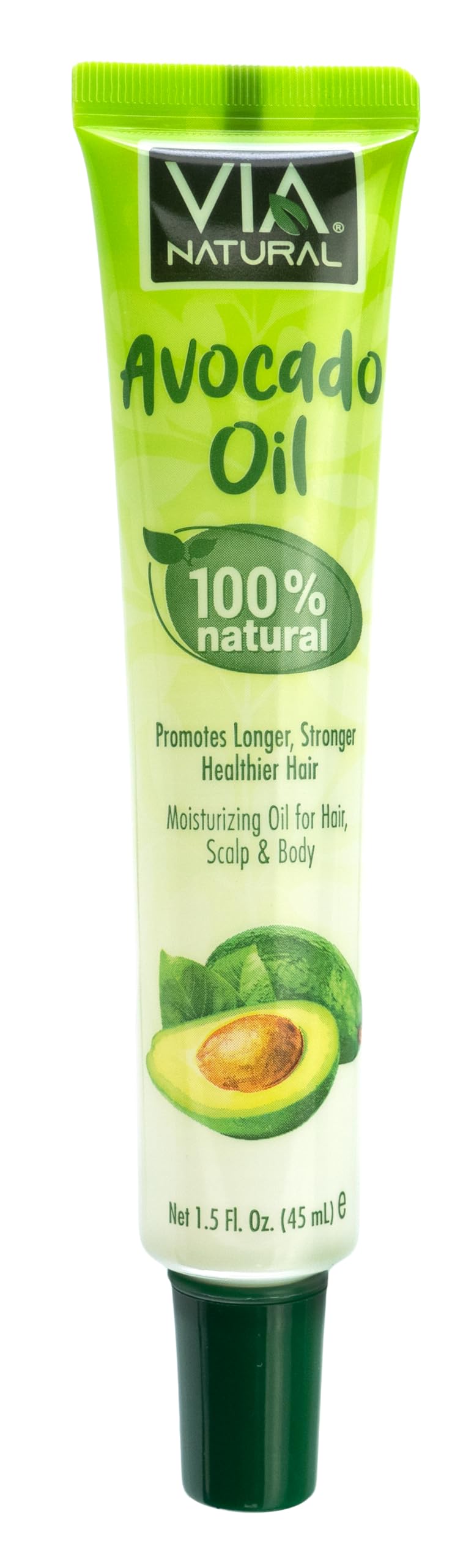 Via Natural 100% Natural Avocado Oil 1.5 Fl Oz (Pack of 1)