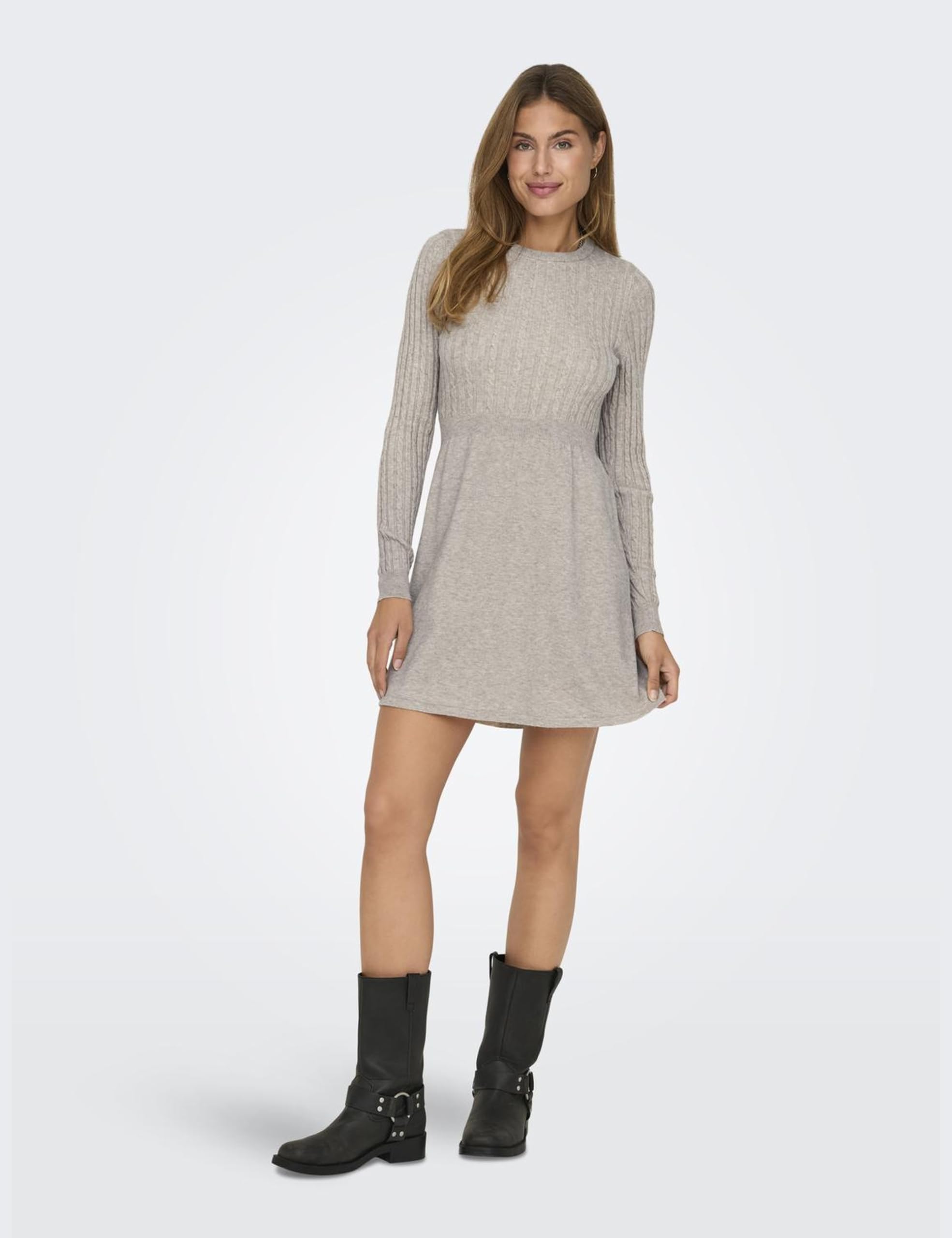 ONLY Female Strickkleid ONLFIA Midikleid