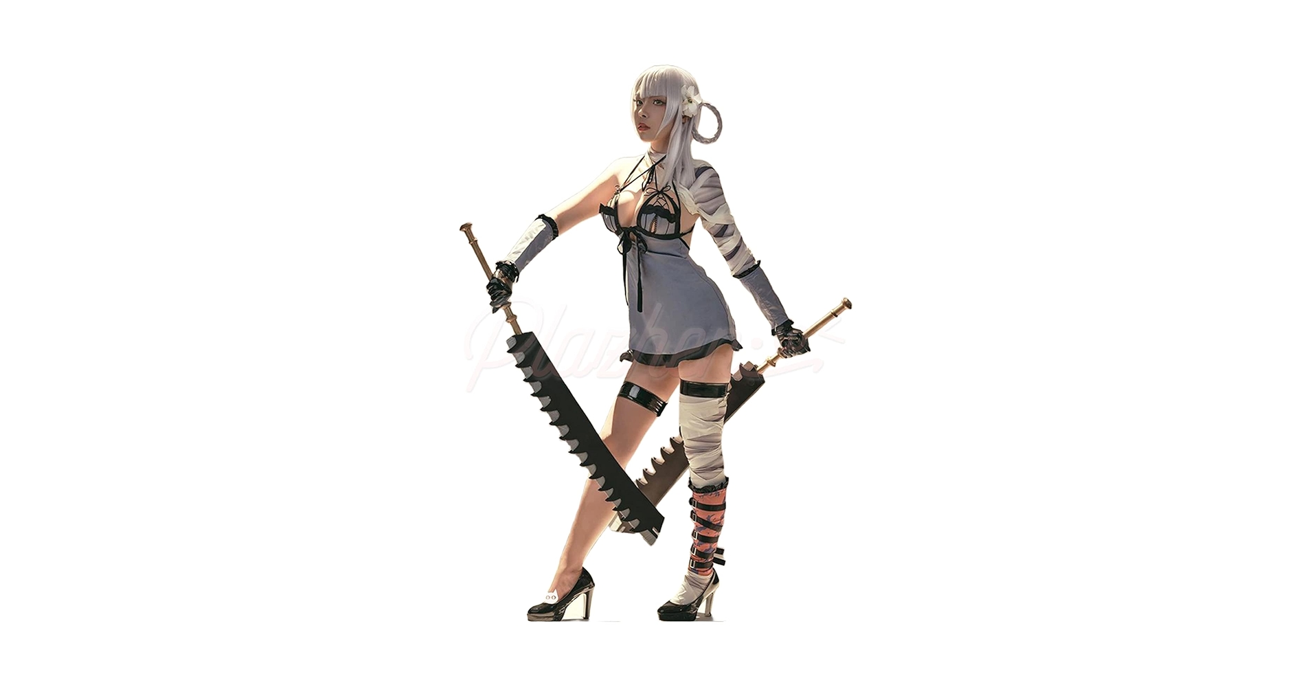 BLEACH ネリエル　コスプレ　フルセット　衣装　武器　剣　骸骨 BLEACH 大虚 破面 ネル・トゥネリエル・トゥ・オーデルシュ