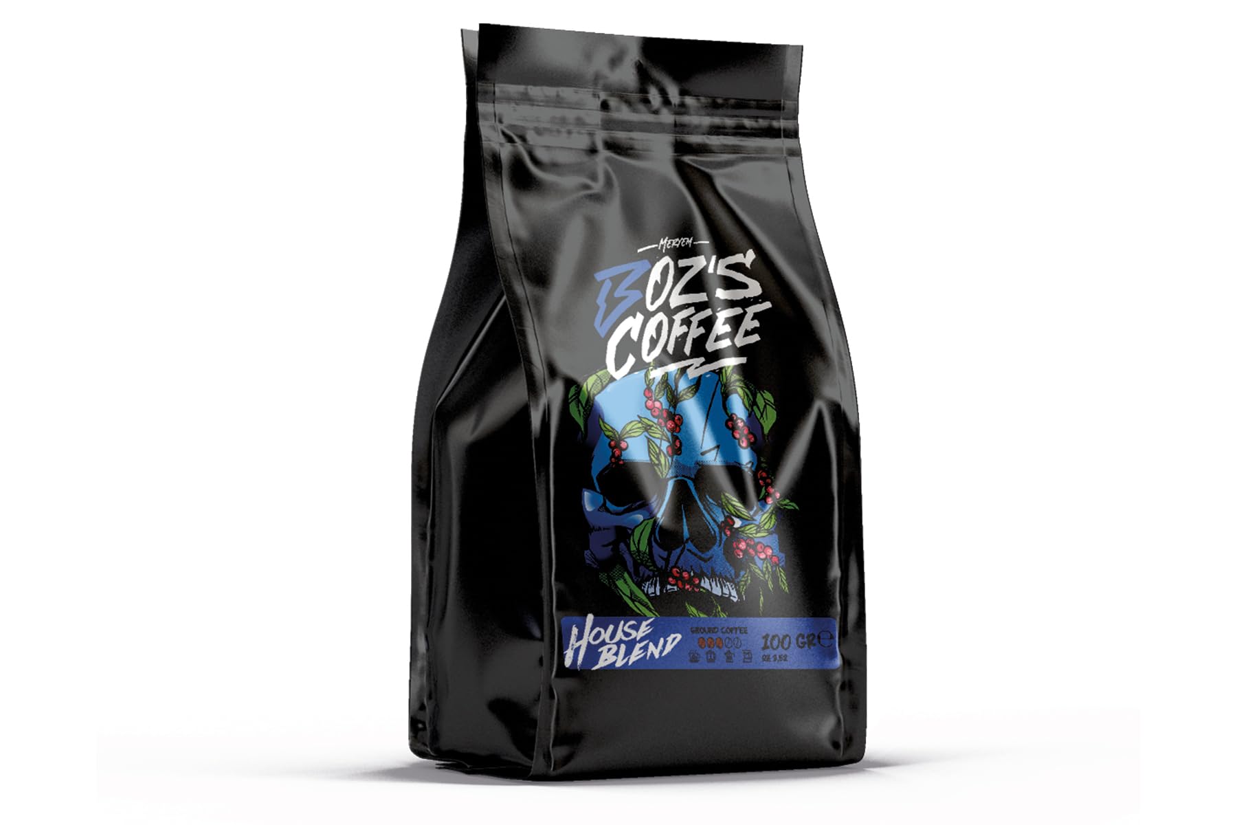 Meryem Boz's Coffee House Blend Öğütülmüş Filtre Kahve, Orta Kavrulmuş, Yumuşak İçim, Turunçgil ve Tatlı Tonları, 100 g