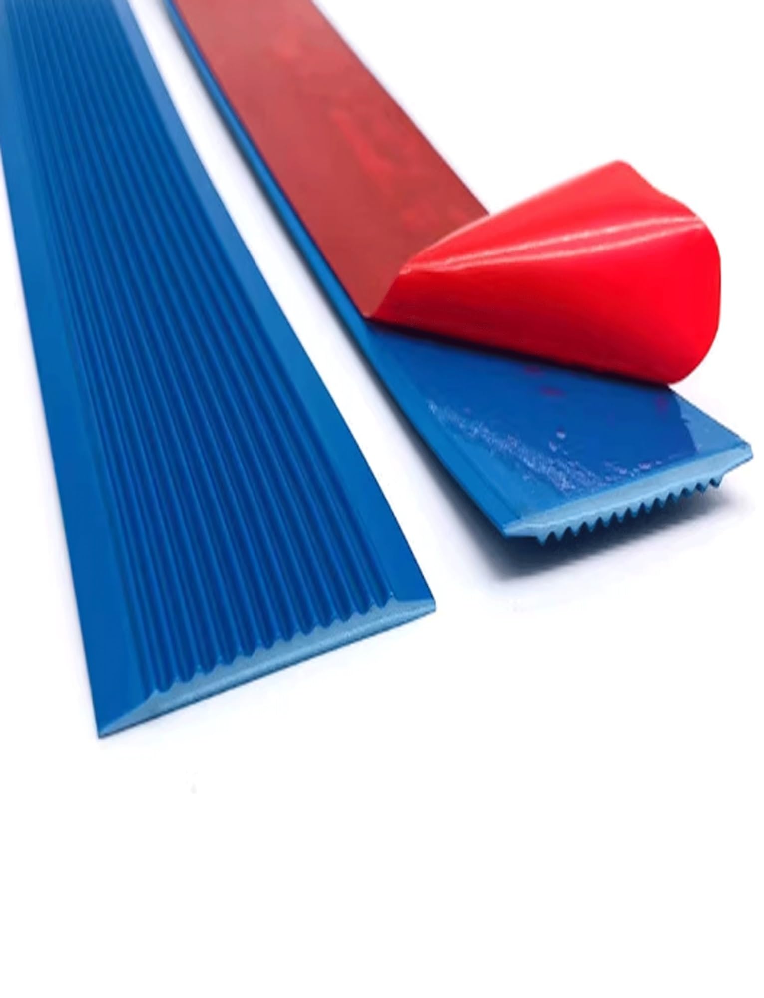 Selbstklebende Treppenstufen-Antirutschstreifen, rutschfeste Stufenstreifen, geeignet for öffentliche Bereiche wie Treppen und Schulen(Blue,5x100cm/1.95x39in)