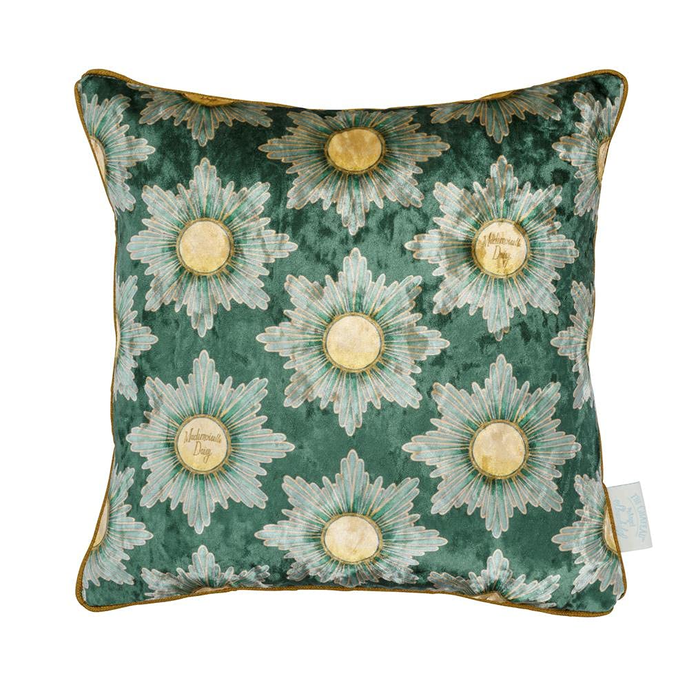 The Chateau by Angel StrawbridgeDAISY MADEMOISELLE Velvet Polyester Filled Cushion - 43 x 43cm