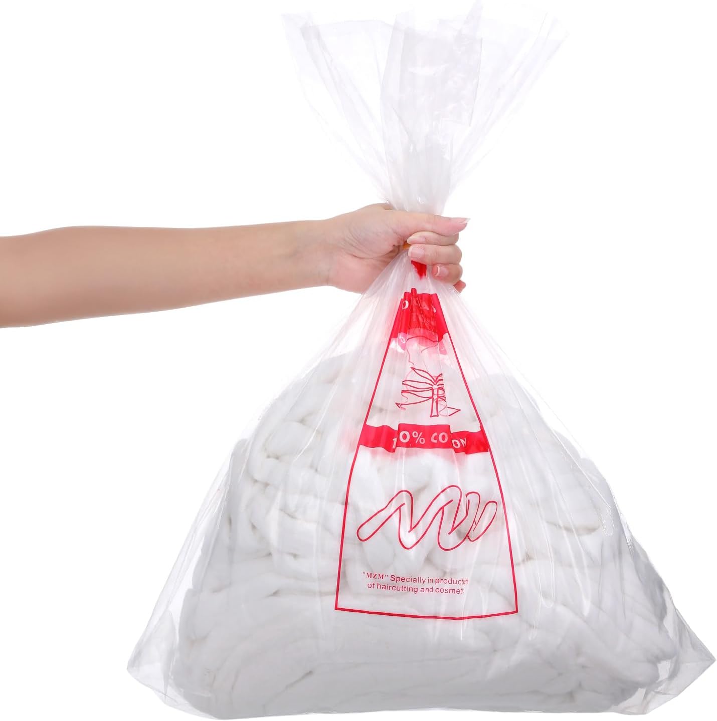 Cotton Roll Coil Sliver for Salon,260 Feet 2lb for Cleaning, Skin Care, Manicures, Salon,900g