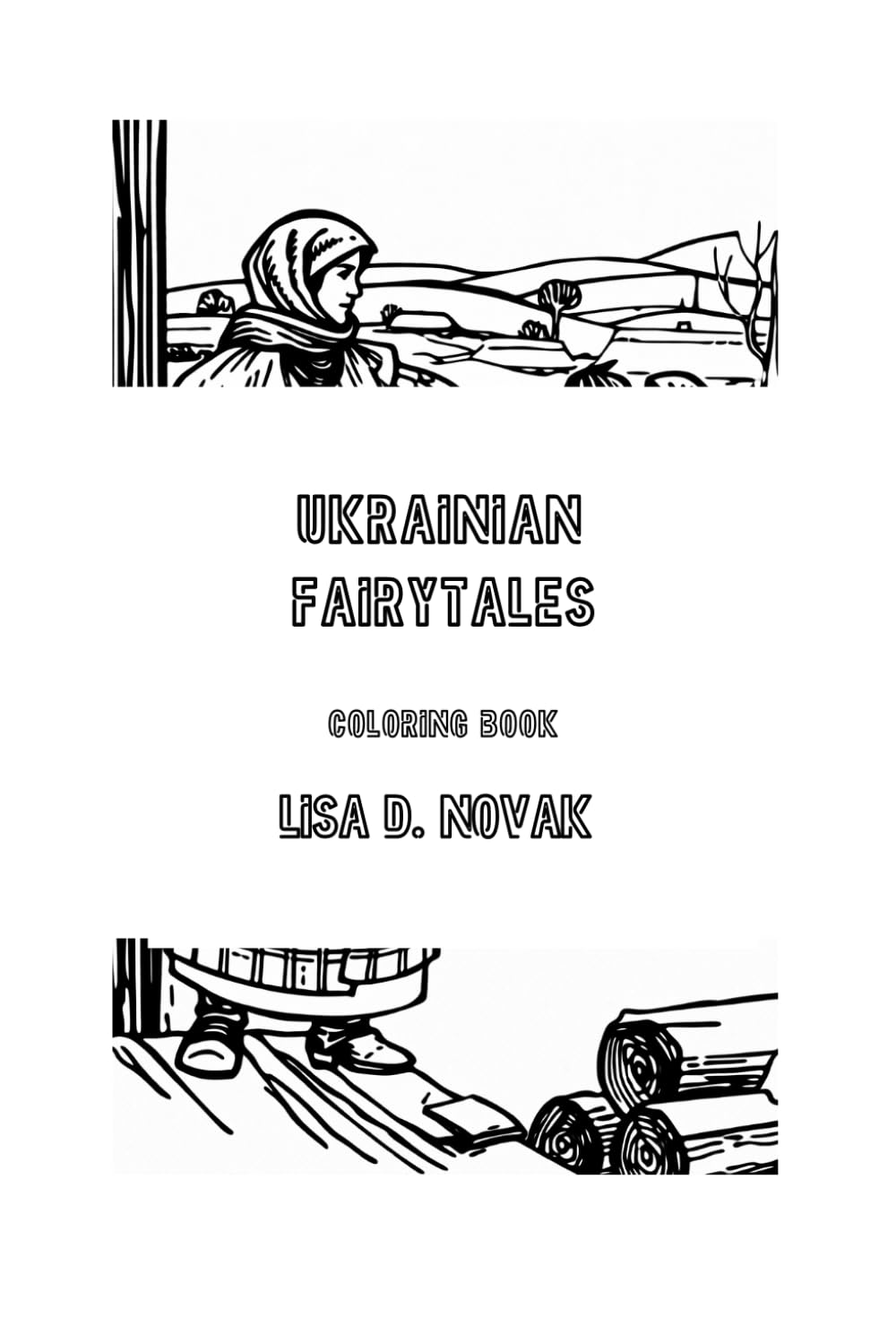 Ukrainian Fairytales: Coloring Book