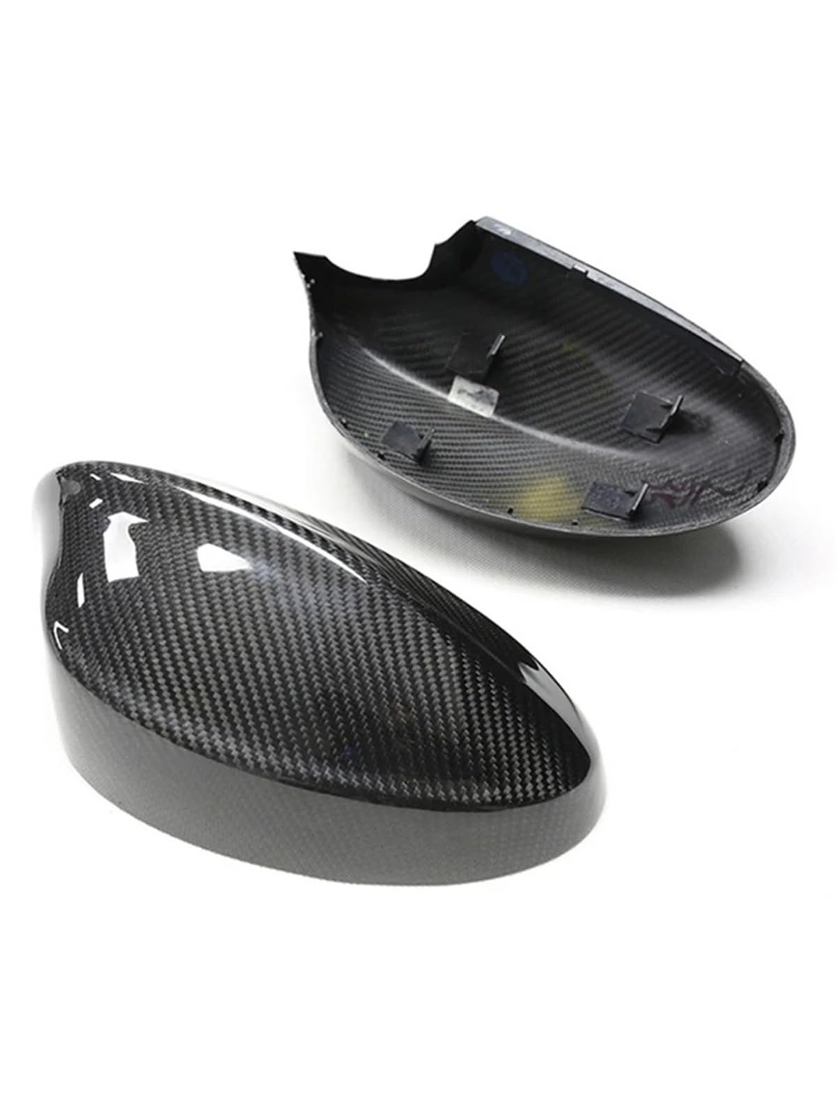 Coque de rétroviseur pour BMW Série 3 E90 E91 look carbone chic - 2