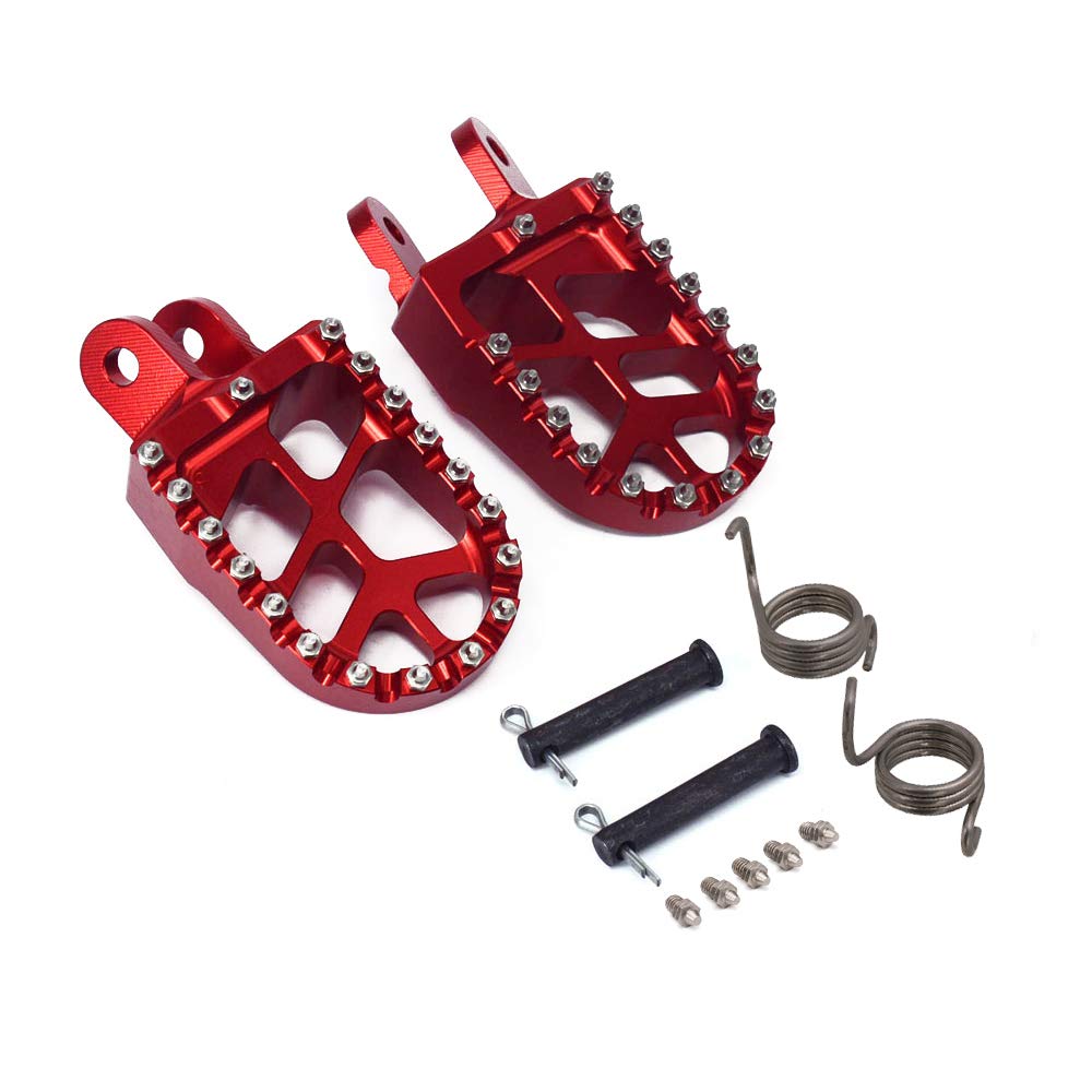 Amazon.com: AnXin Motorcycle Foot Pegs Footpegs Footrests Foot