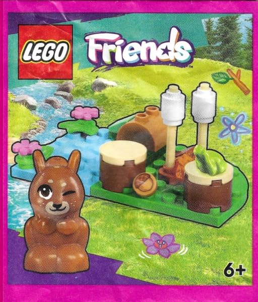 LEGO Friends Accessory Set: Squirrel with Campfire (24...