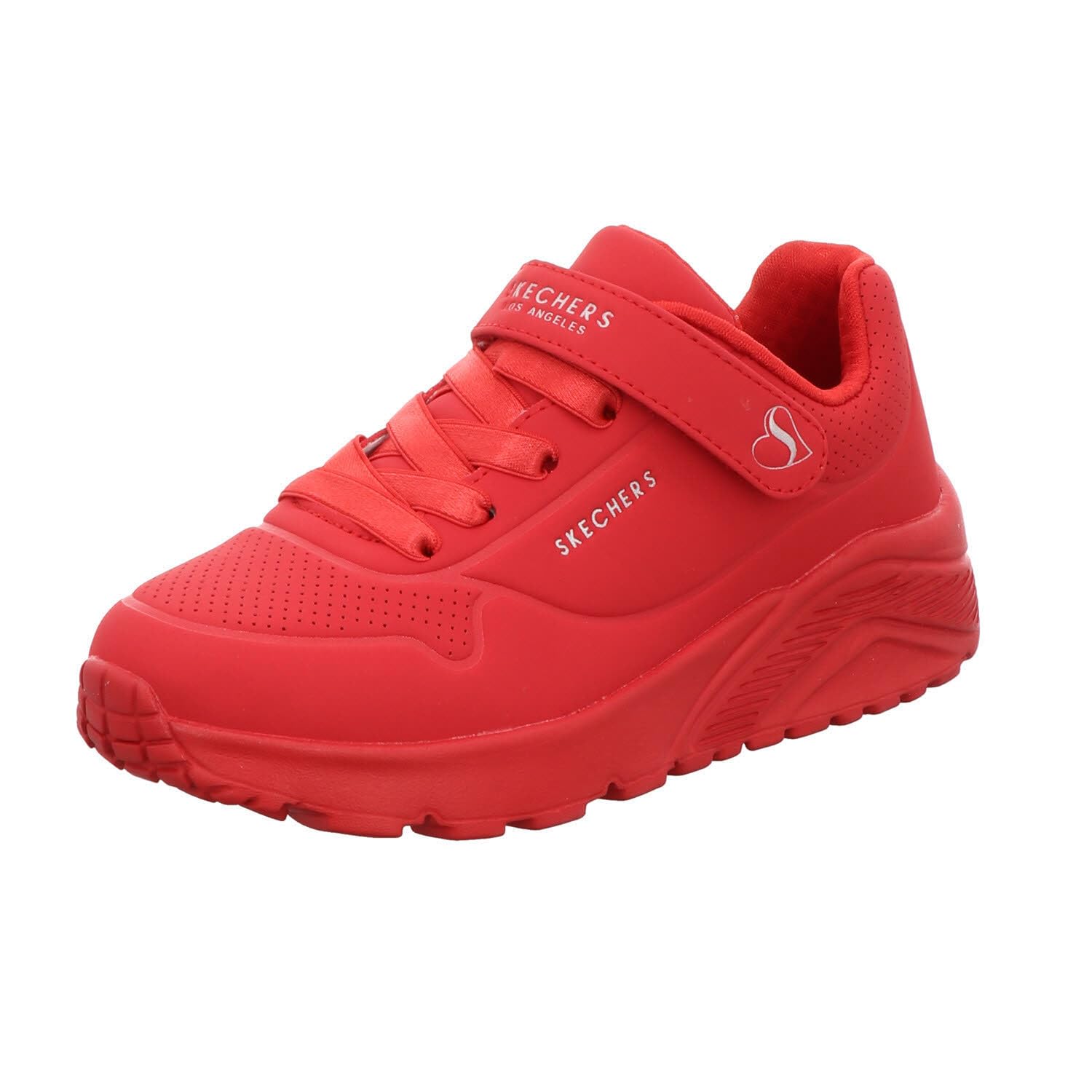Skechers UNO Stand on Air Damen-Sneaker, rot, 10.5 UK Child