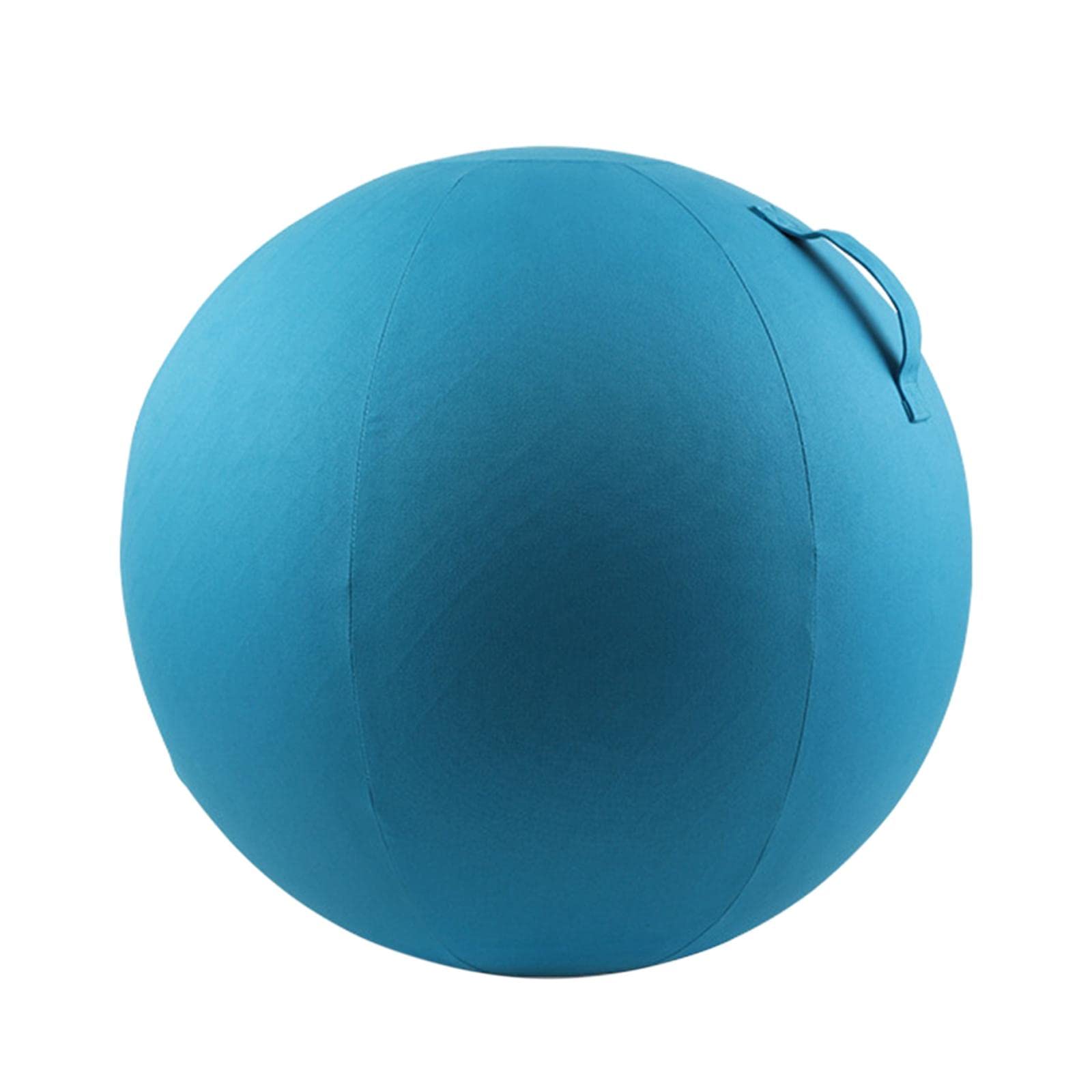 LOOM TREE® Ball Chair Cover Yoga Exercise Anti Slid with Handle Training Belly Gym Blue-image-41