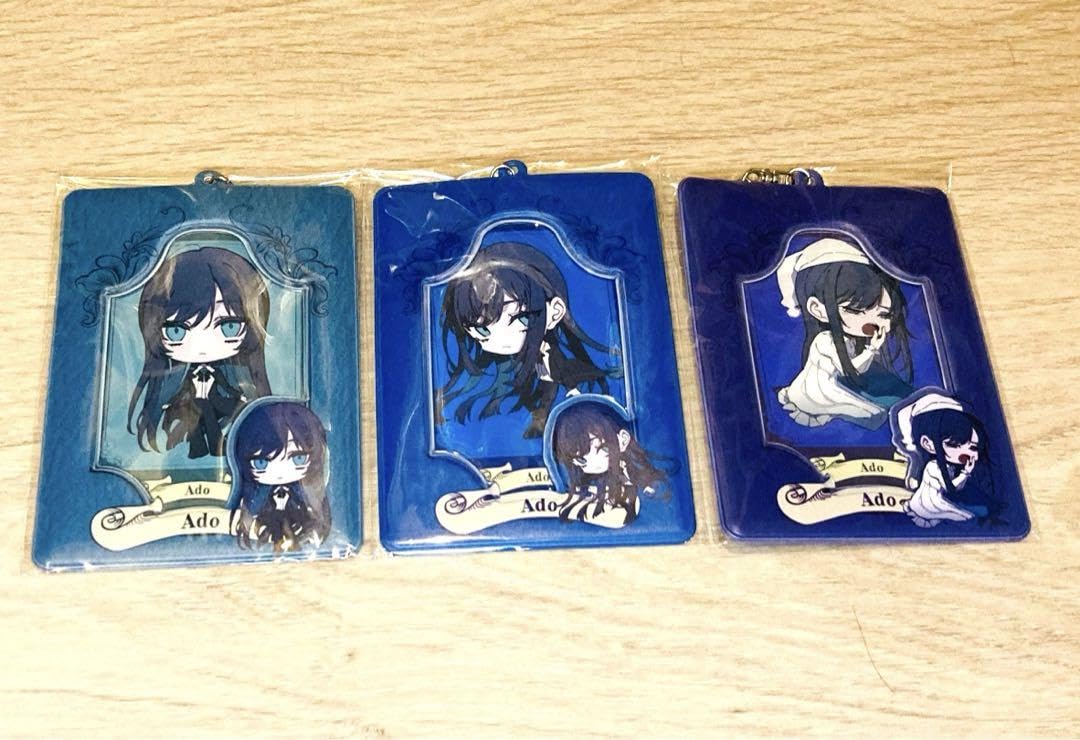 Ado 残夢 ポップアップ 限定 ミニキャラ トレカケース 3種セット未開封
