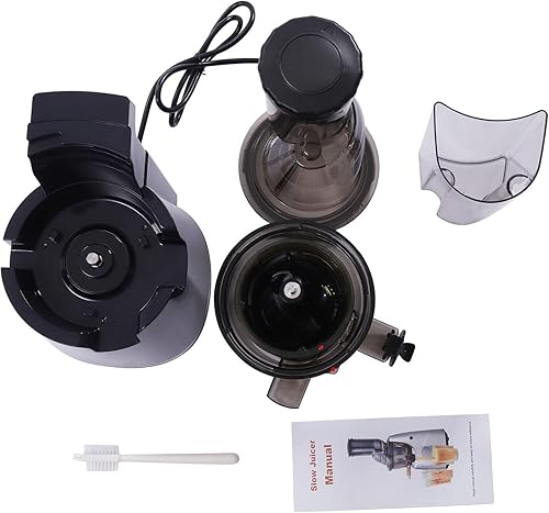 Miniatura 3 de Exprimidor lento de 250 W, exprimidor de masticación lenta, exprimidor lento de prensa en frío, máquina extractor de jugo, máquinas de exprimidor