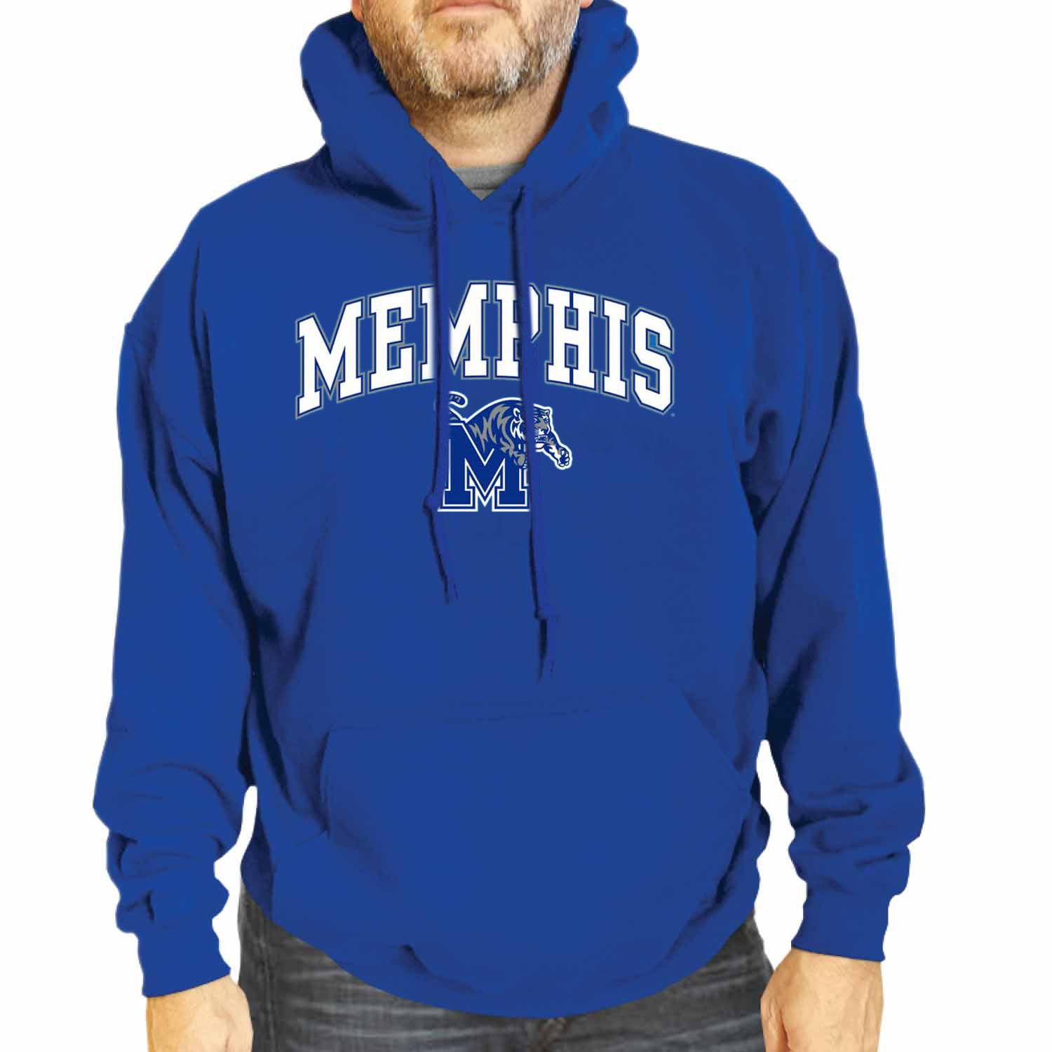 Campus Colors NCAA Unisex Hooded Sweatshirt - Officially Licensed Team Arch & Logo Gameday Pullover